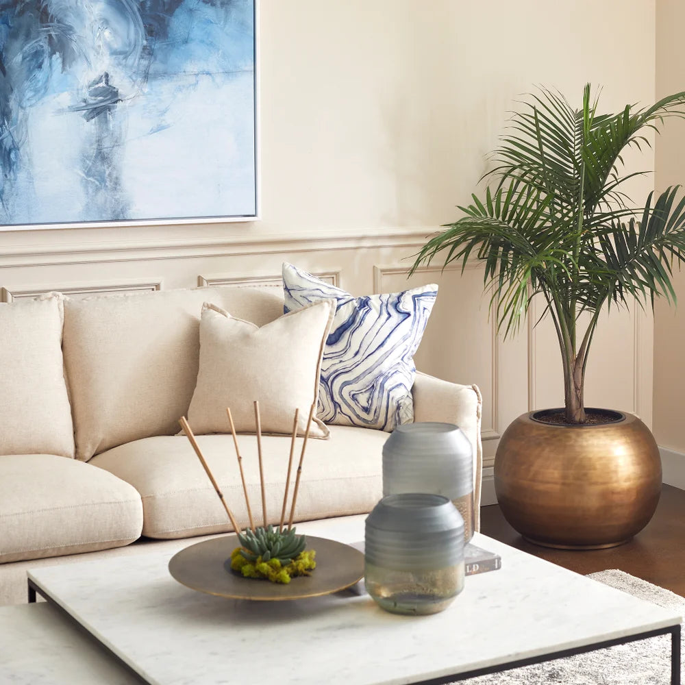 Gold Corvus Planter - Bombay Mercantile