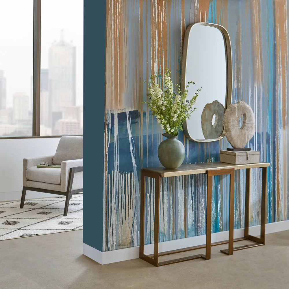 Bronze Lacerta Console Table - Bombay Mercantile