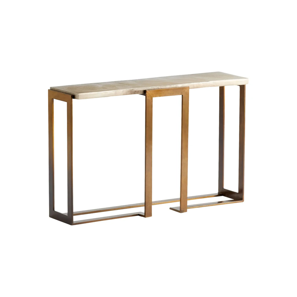 Bronze Lacerta Console Table - Bombay Mercantile