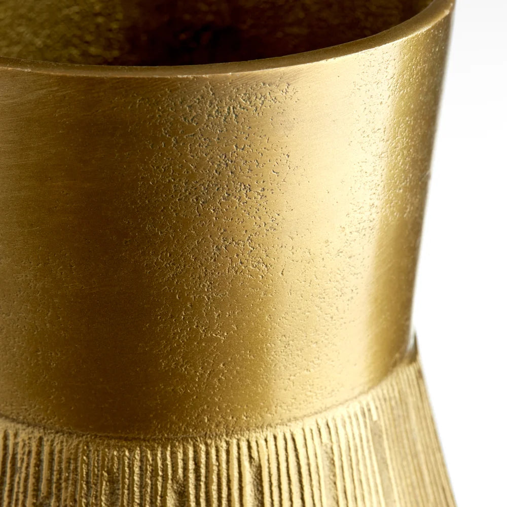 Gold Aria Vase - Bombay Mercantile