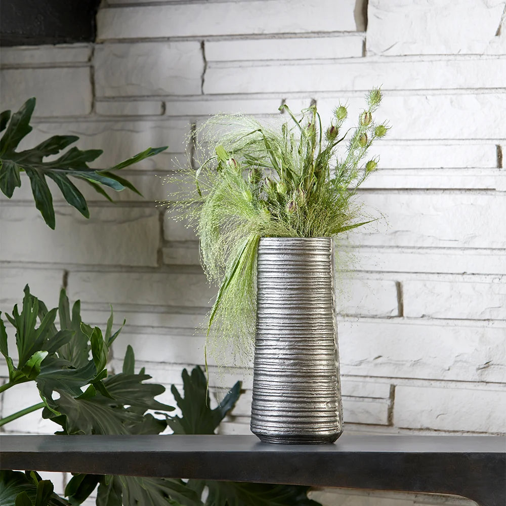 Zinc Jasper Vase - Bombay Mercantile