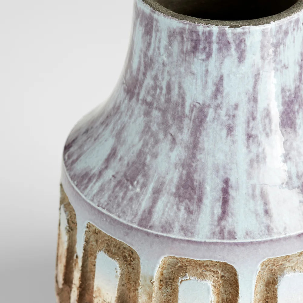 Blue Bako Vase - Bombay Mercantile