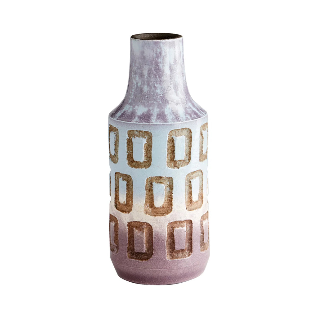 Blue Bako Vase - Bombay Mercantile