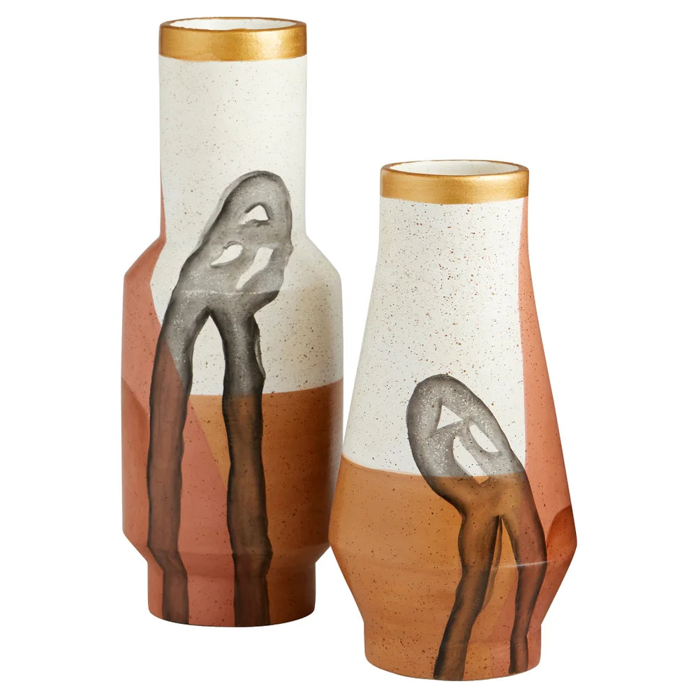 Multi Color Hiraya Vase - Bombay Mercantile
