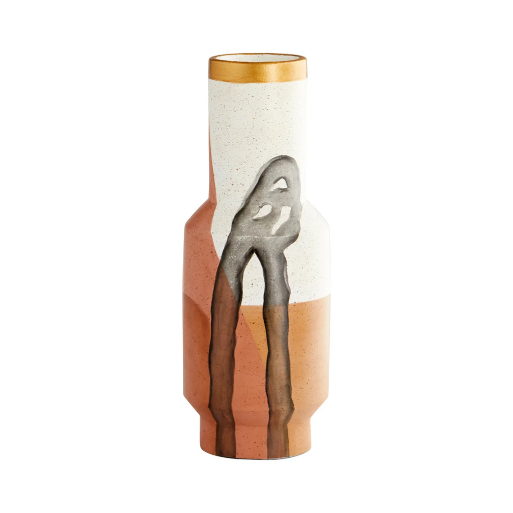 Multi Color Hiraya Vase - Bombay Mercantile