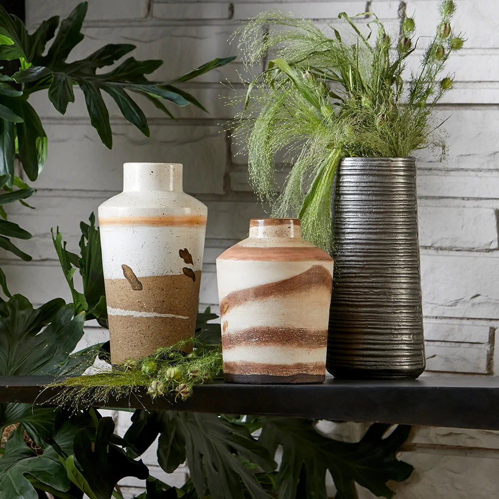Multi Color Kota Vase - Bombay Mercantile