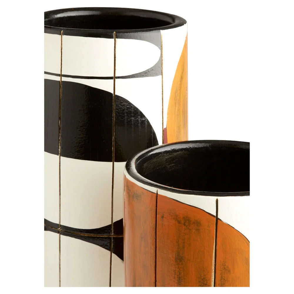 Multi Color Sakura Vase - Bombay Mercantile