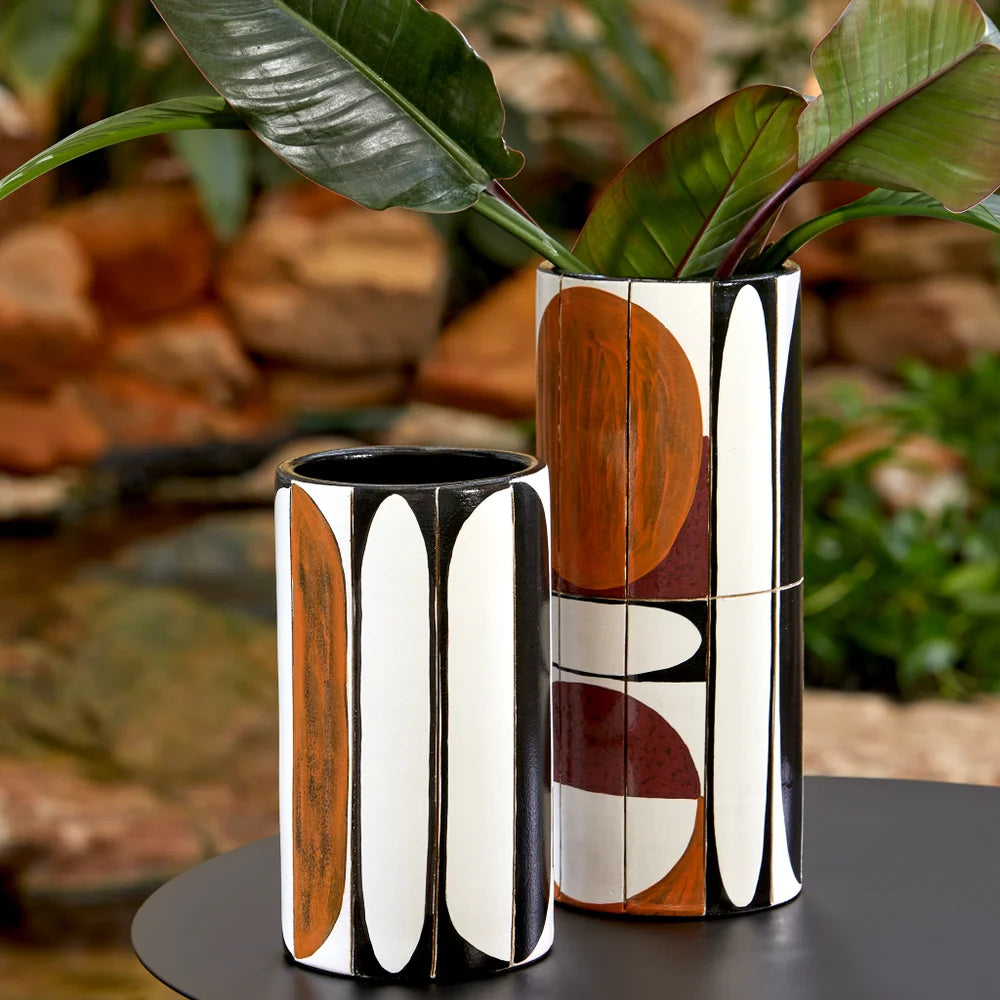 Multi Color Sakura Vase - Bombay Mercantile