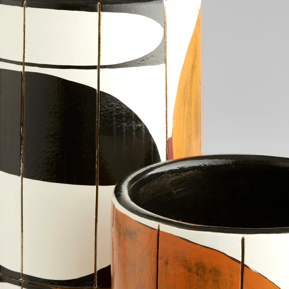 Multi Color Sakura Vase - Bombay Mercantile