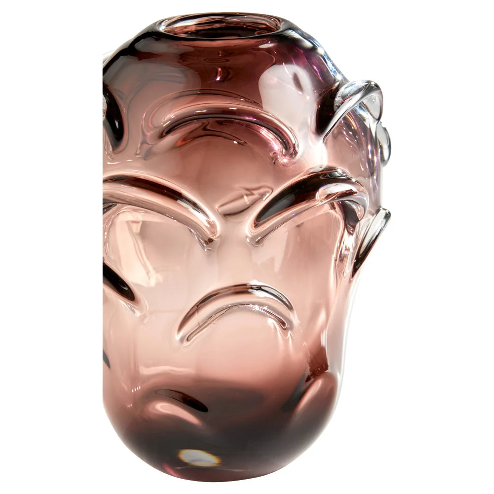Purple Lunaria Vase - Bombay Mercantile