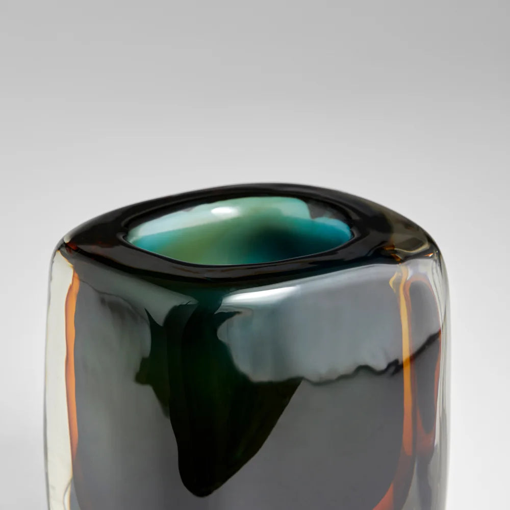 Multi Colored Celosia Vase - Bombay Mercantile
