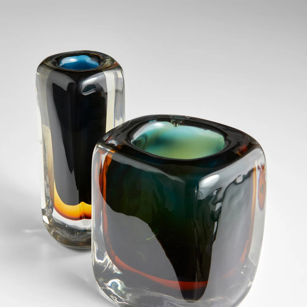 Multi Colored Celosia Vase - Bombay Mercantile