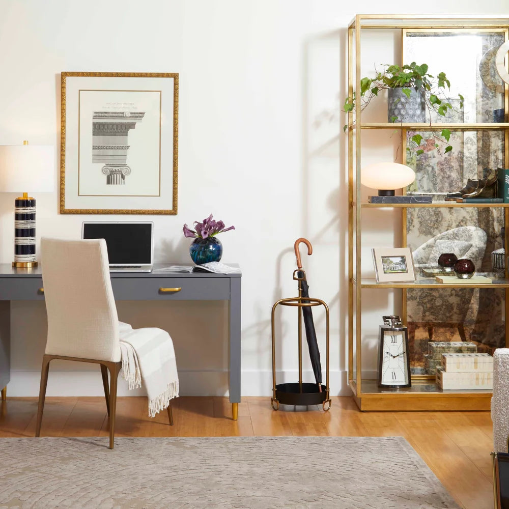 Black Lantana Lamp - Bombay Mercantile