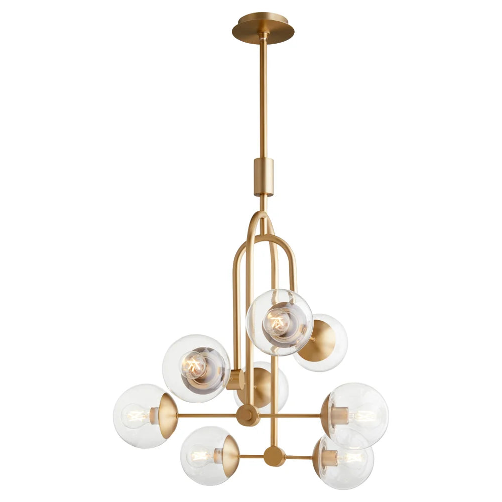 Aged Brass Drea Pendant - Bombay Mercantile