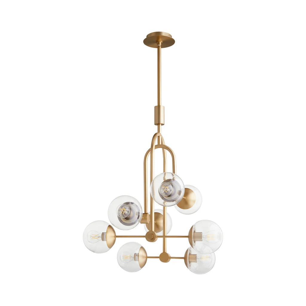 Aged Brass Drea Pendant - Bombay Mercantile
