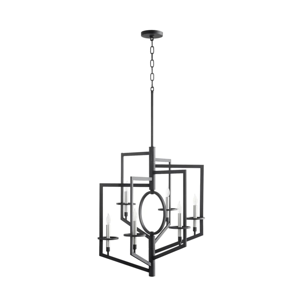 Noir Oxalis Chandelier - Bombay Mercantile