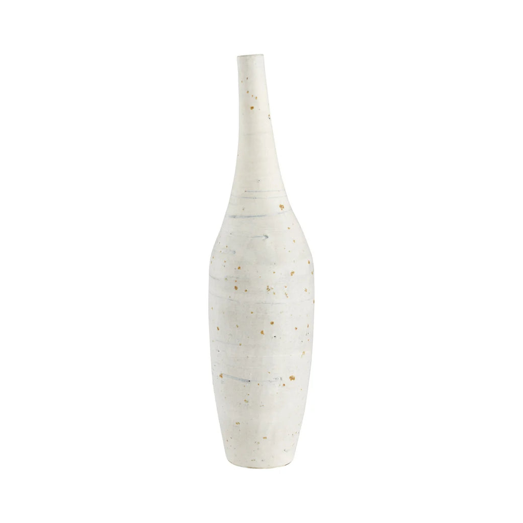 White Gannet Vase - Bombay Mercantile