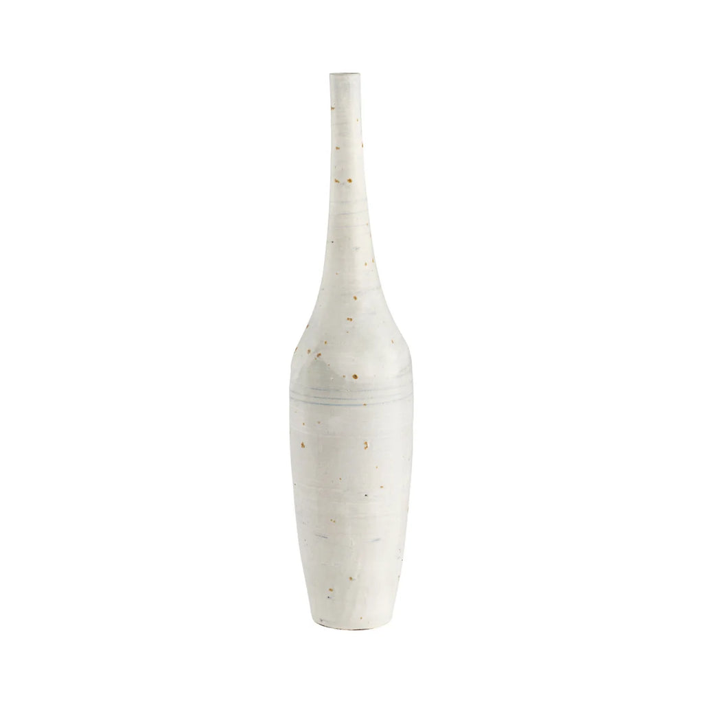 White Gannet Vase - Bombay Mercantile