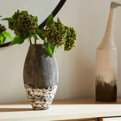 White Calypso Vase - Bombay Mercantile