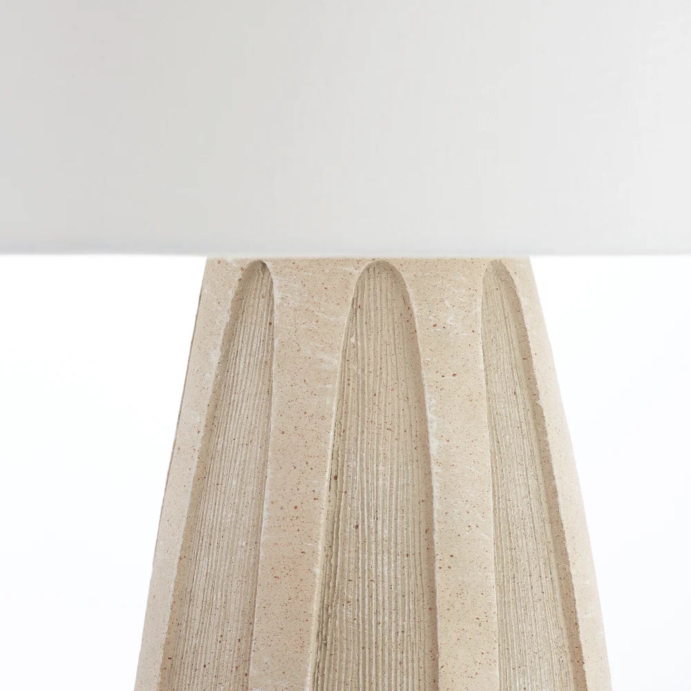 Beige Camden Table Lamp - Bombay Mercantile