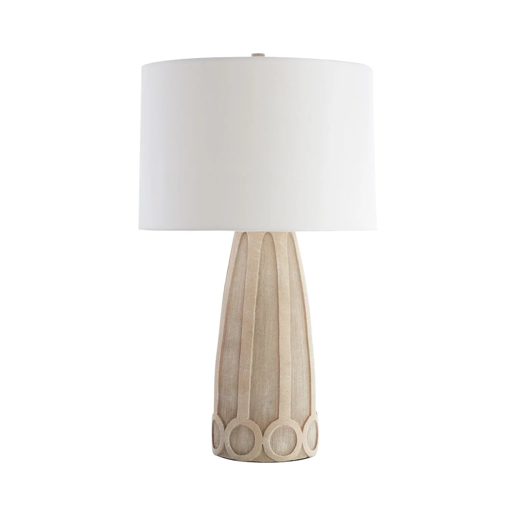 Beige Camden Table Lamp - Bombay Mercantile