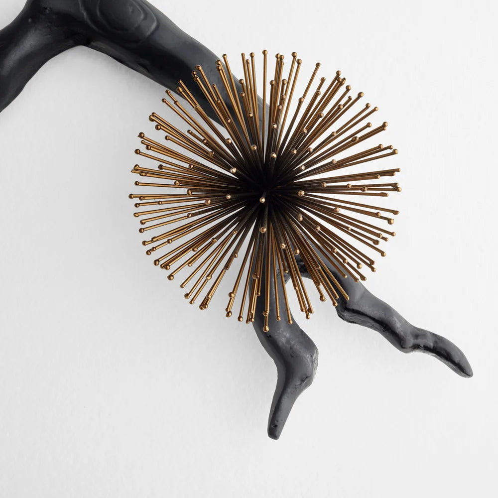 Black Ichiyo Wall Decor - Bombay Mercantile