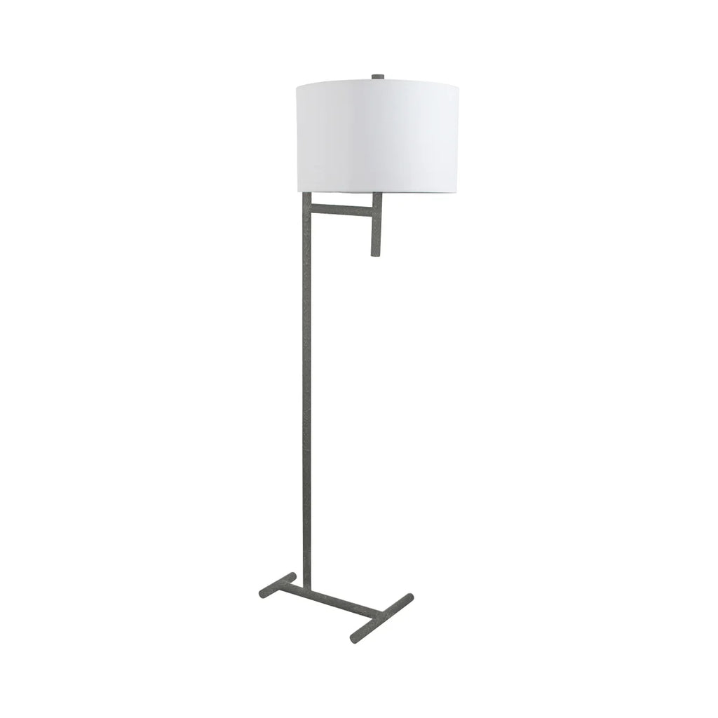 Grey Ladon Floor Lamp - Bombay Mercantile