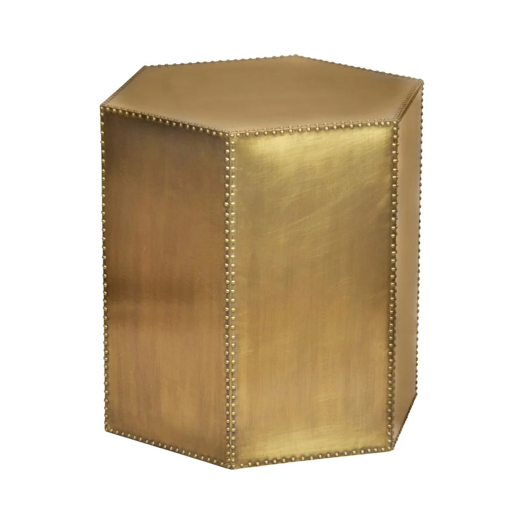 Korio Bunching Table,  Brass - Bombay Mercantile