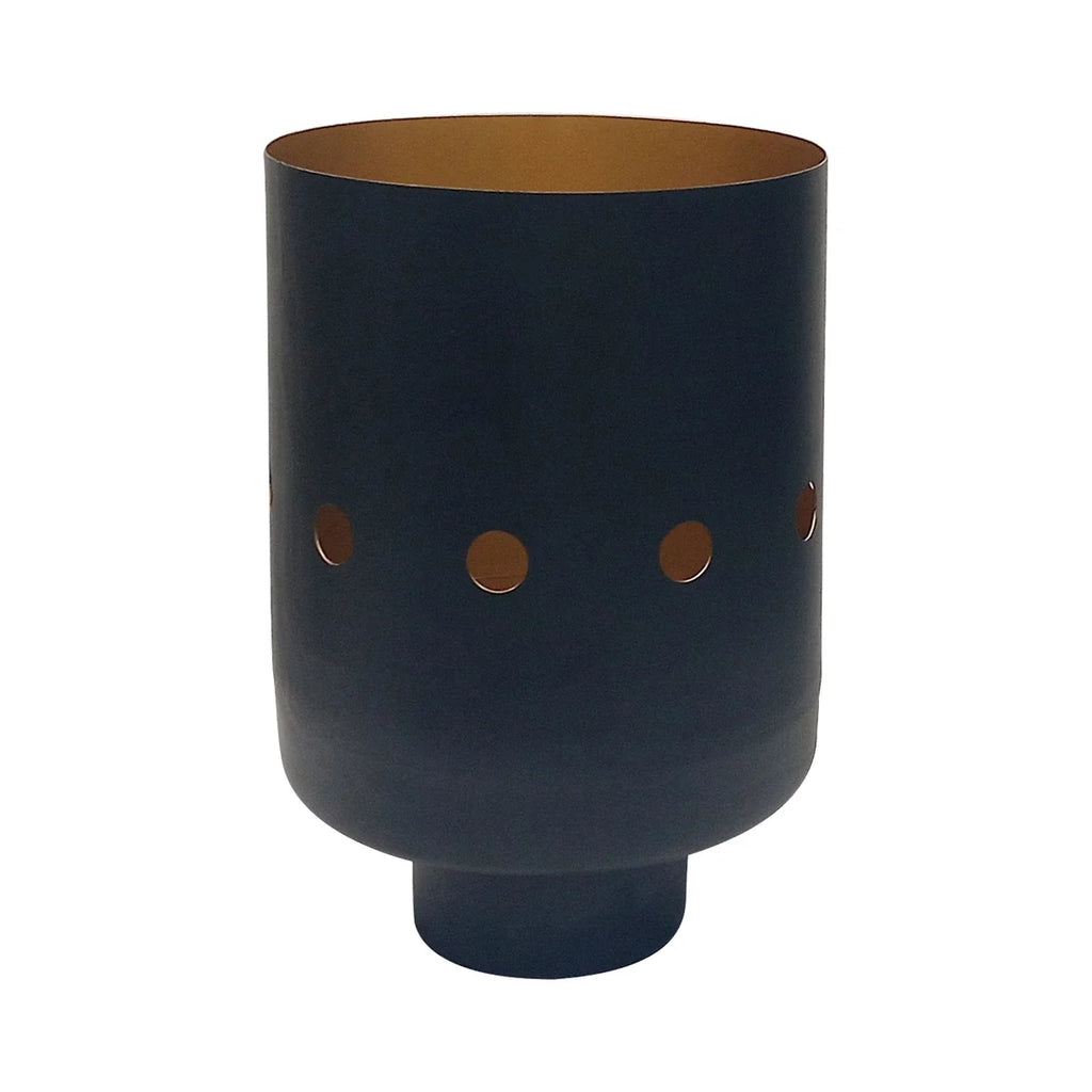 Naktis Vase, Black - Bombay Mercantile
