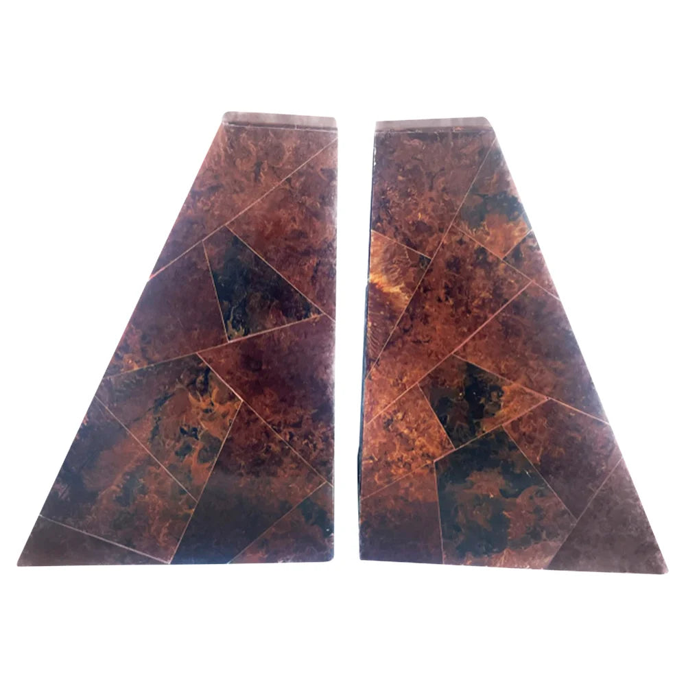 Taurus Bookends, Brown - Bombay Mercantile