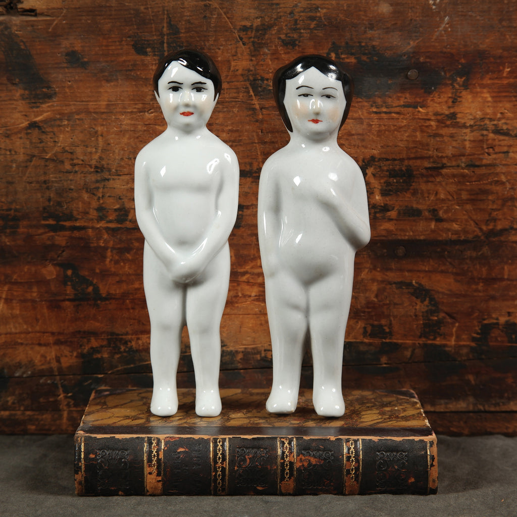 Rico Porcelain Boy Figurine - Bombay Mercantile