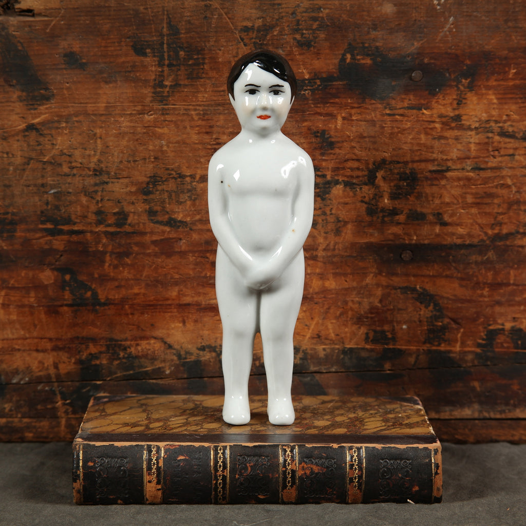 Rico Porcelain Boy Figurine - Bombay Mercantile