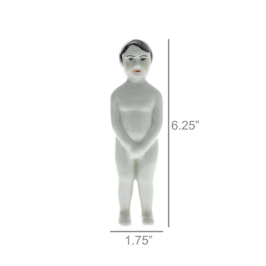 Rico Porcelain Boy Figurine - Bombay Mercantile