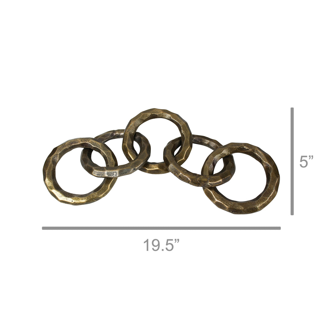 Brass large chain - Bombay Mercantile