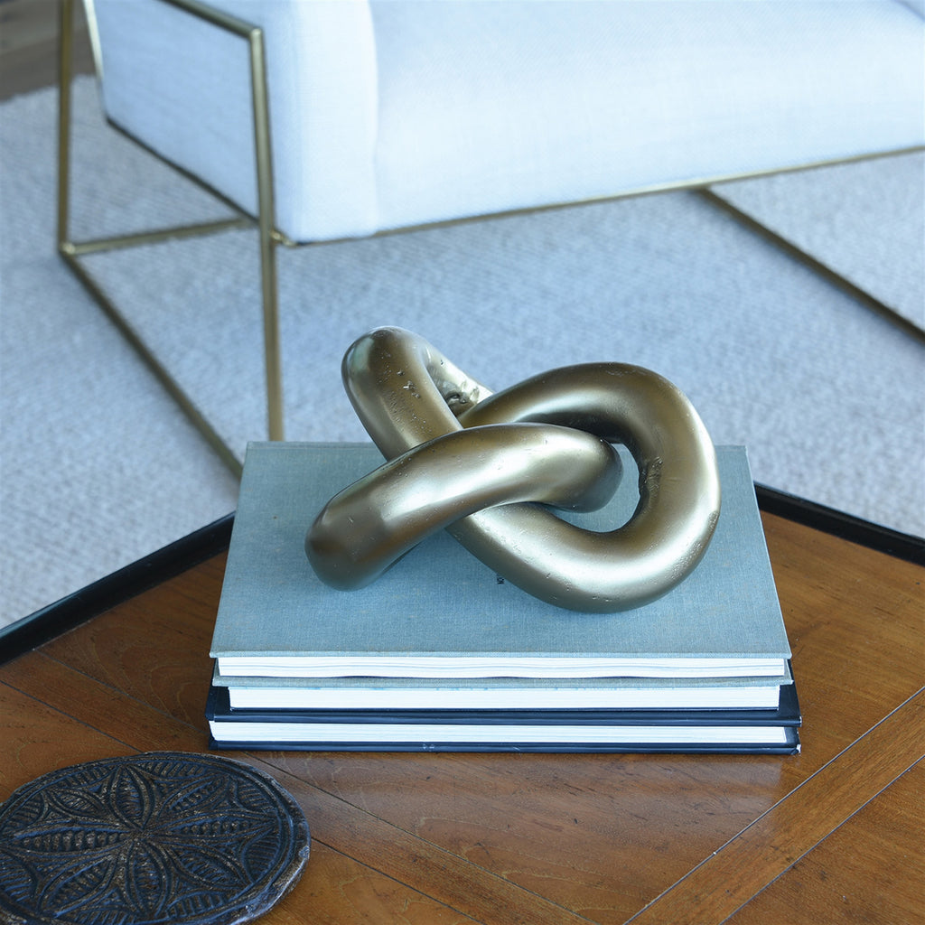 Brass Infinity knot - Bombay Mercantile