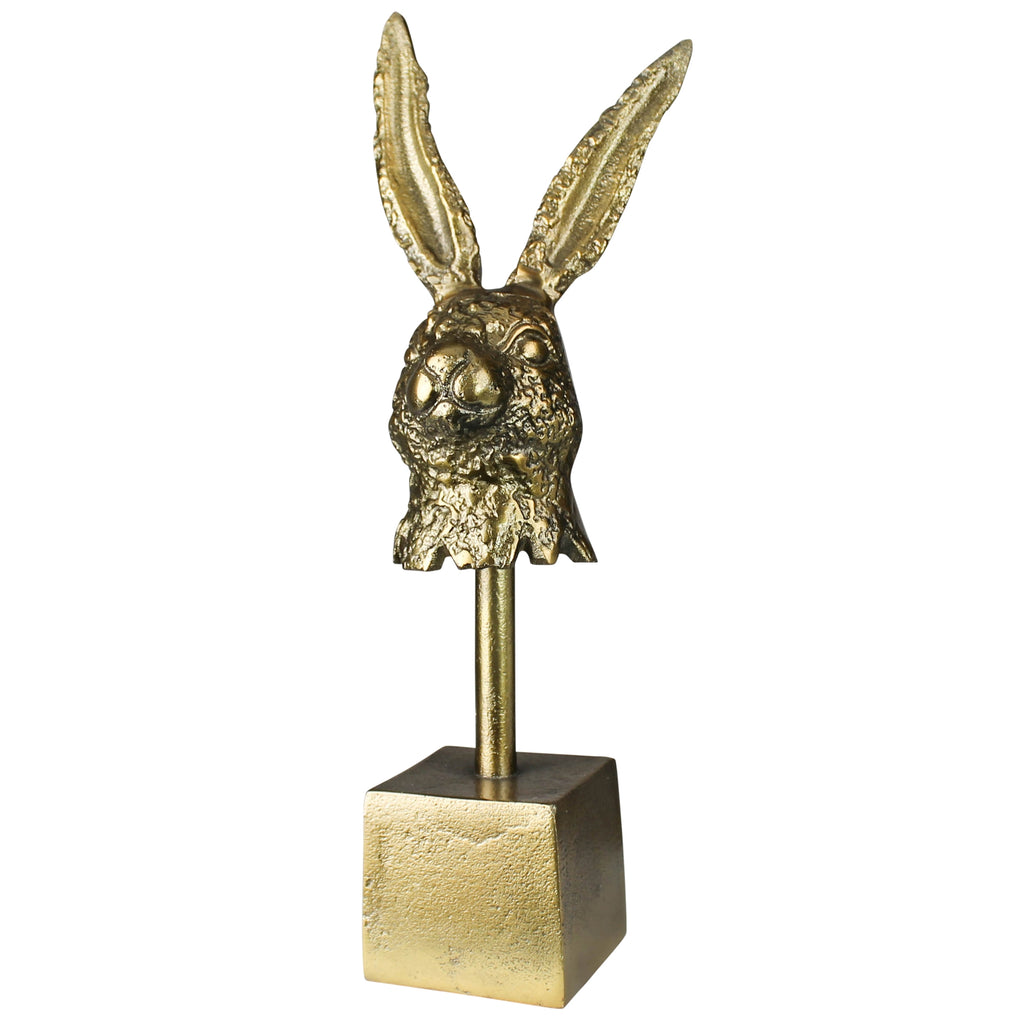 Brass Hare head - Bombay Mercantile