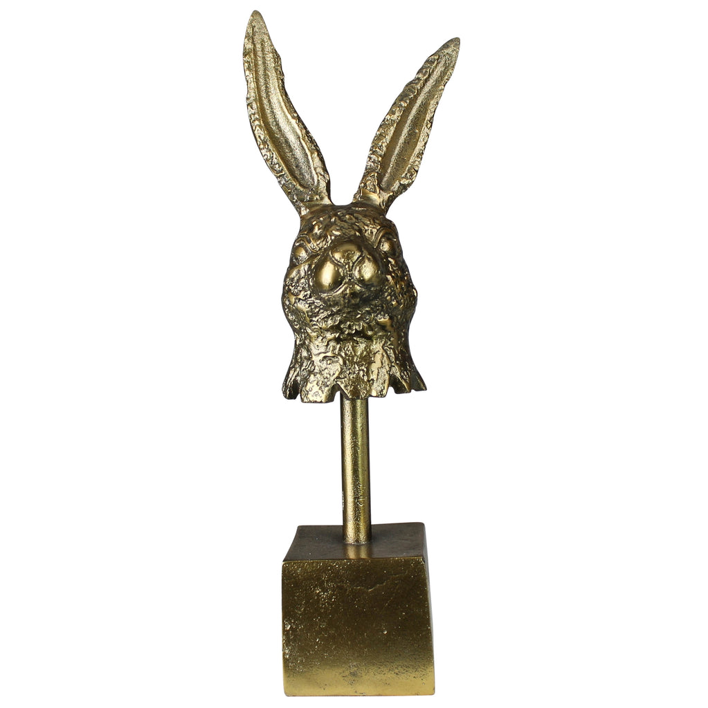 Brass Hare head - Bombay Mercantile
