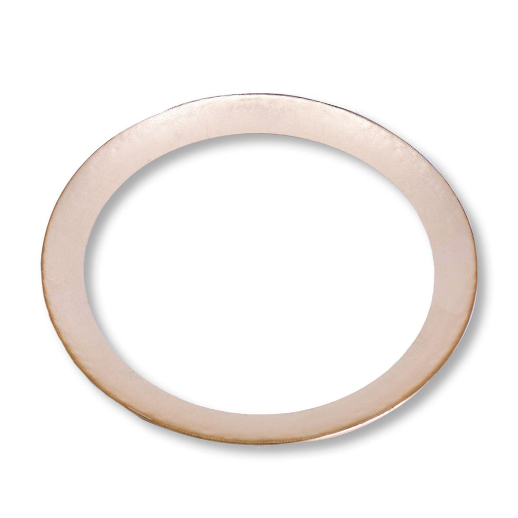 Platter with Foil Leafing Rim - The Nifty Decor