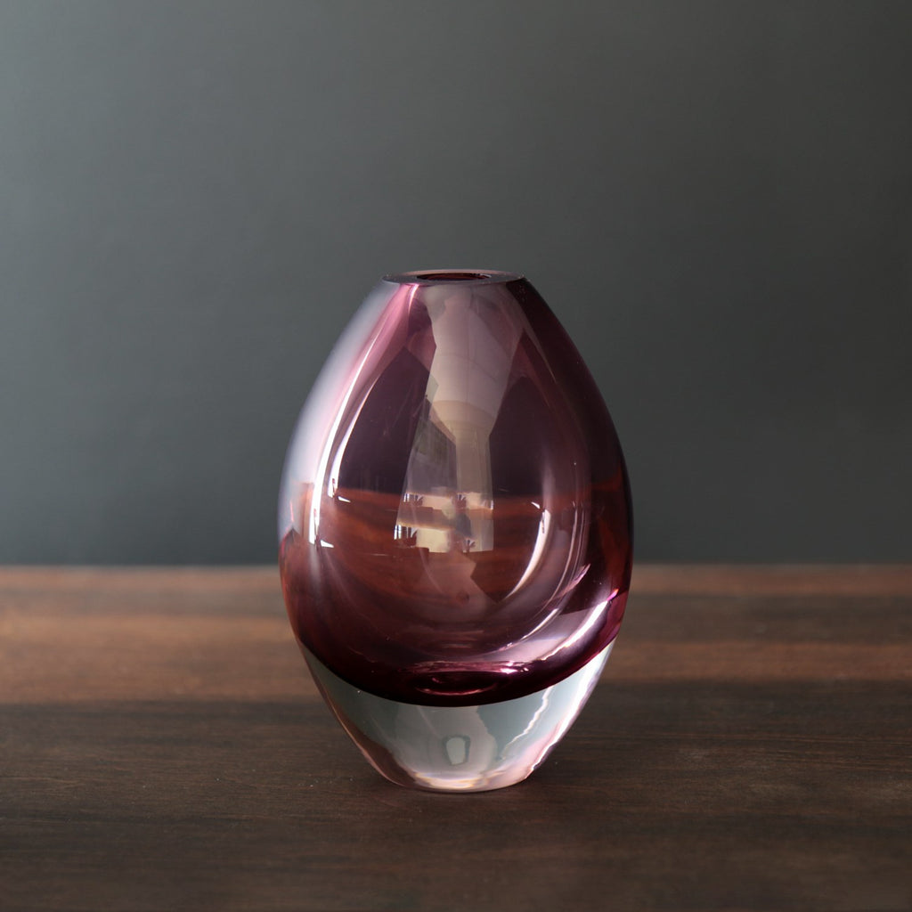 Amethyst Teardrop Bud Vase - The Nifty Decor