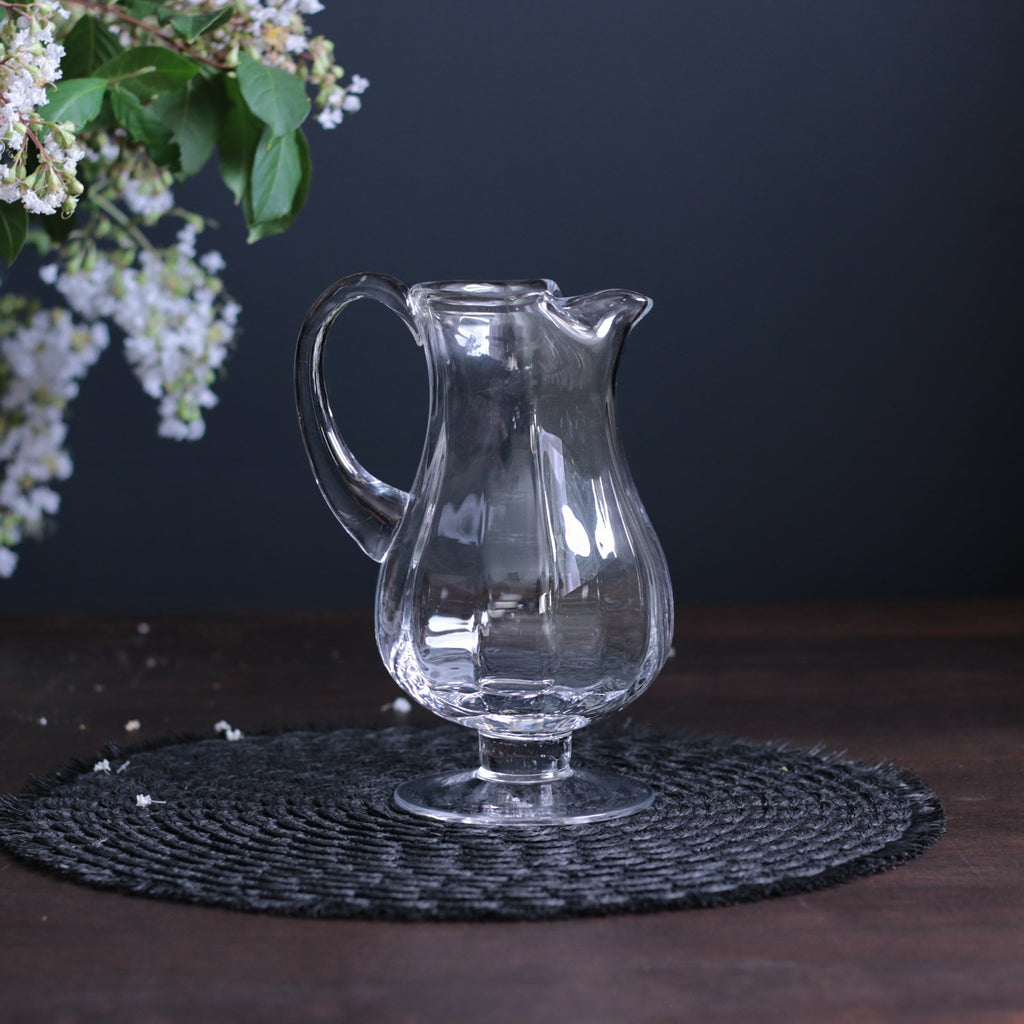 Bohemian Clear Pitcher - The Nifty Decor
