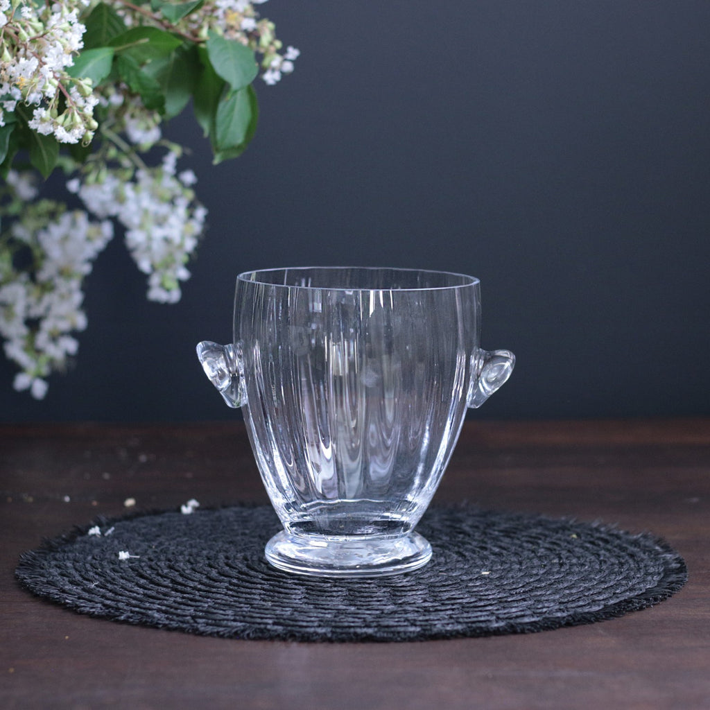 Bohemian Clear Ice Bucket - The Nifty Decor