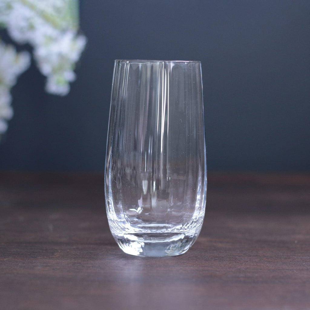 Bohemian Clear Highball Glass - The Nifty Decor
