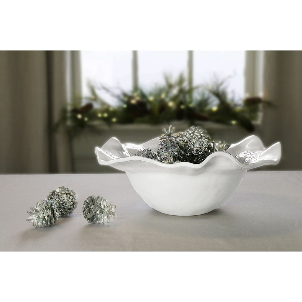 Havana Large Bowl (White) - The Nifty Decor
