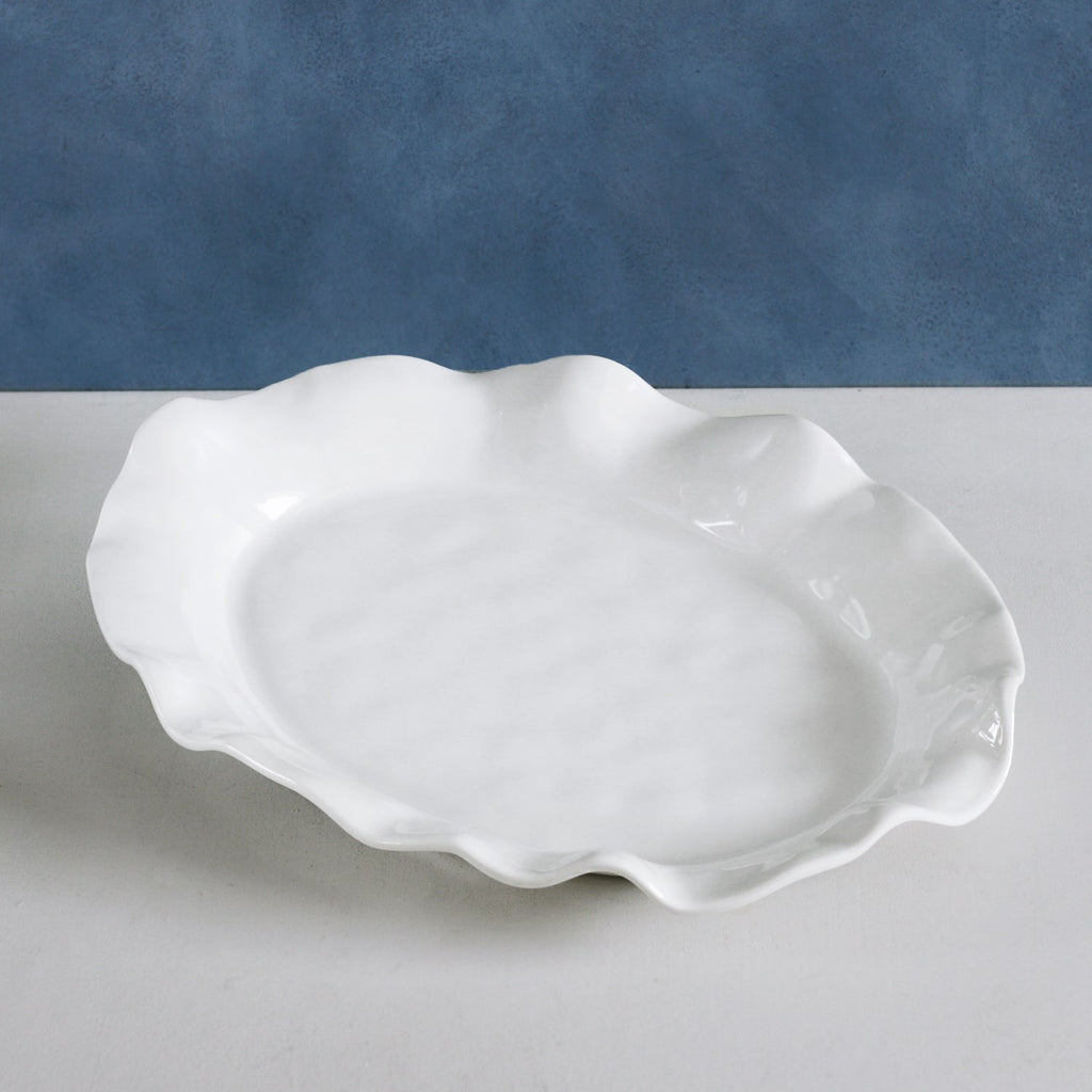 Havana Oval Platter (White) - The Nifty Decor
