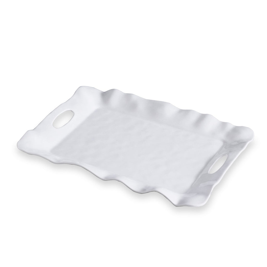 Havana Rectangular Tray (White) - The Nifty Decor