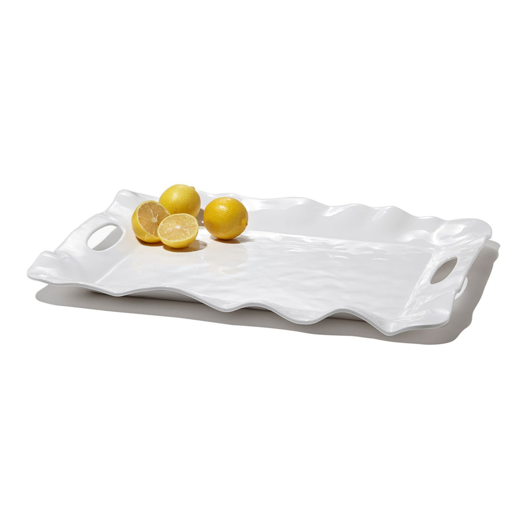 Havana Rectangular Tray (White) - The Nifty Decor