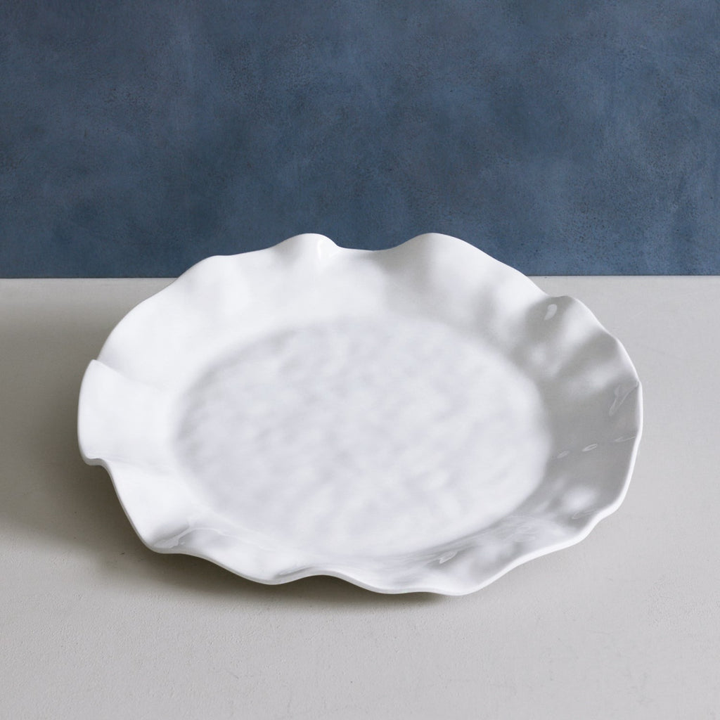Havana Round Platter (White) - The Nifty Decor