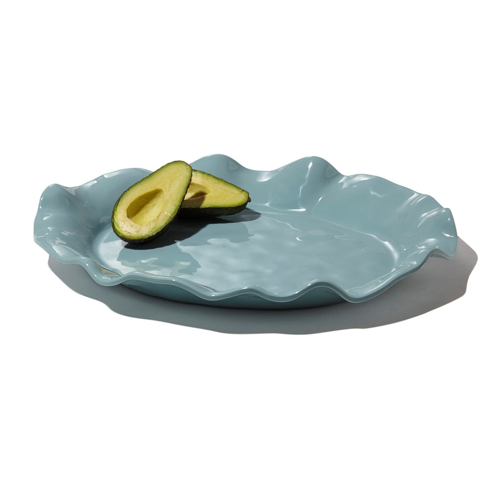 Havana Oval Platter (Aqua) - The Nifty Decor