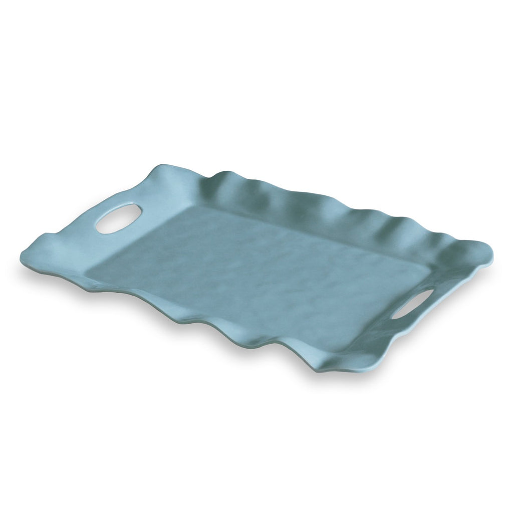 Havana Rectangular Tray (Aqua) - The Nifty Decor
