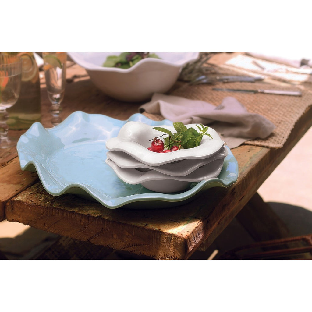 Havana Round Platter (Aqua) - The Nifty Decor